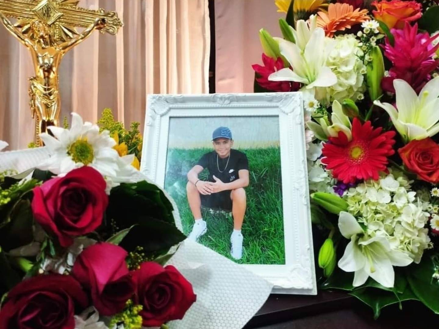 Leandro Rodríguez, joven inocente asesinado en Alajuelita. Foto Facebook.