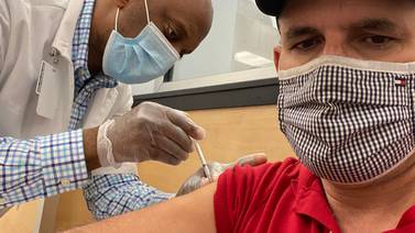 Aficionados liguistas aprovecharon viaje a Atlanta para vacunarse contra el covid-19