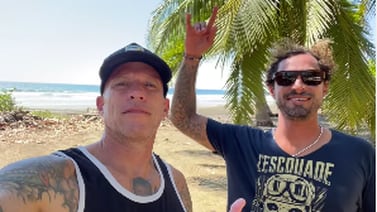 Famoso tatuador regresó a las playas de Costa Rica 