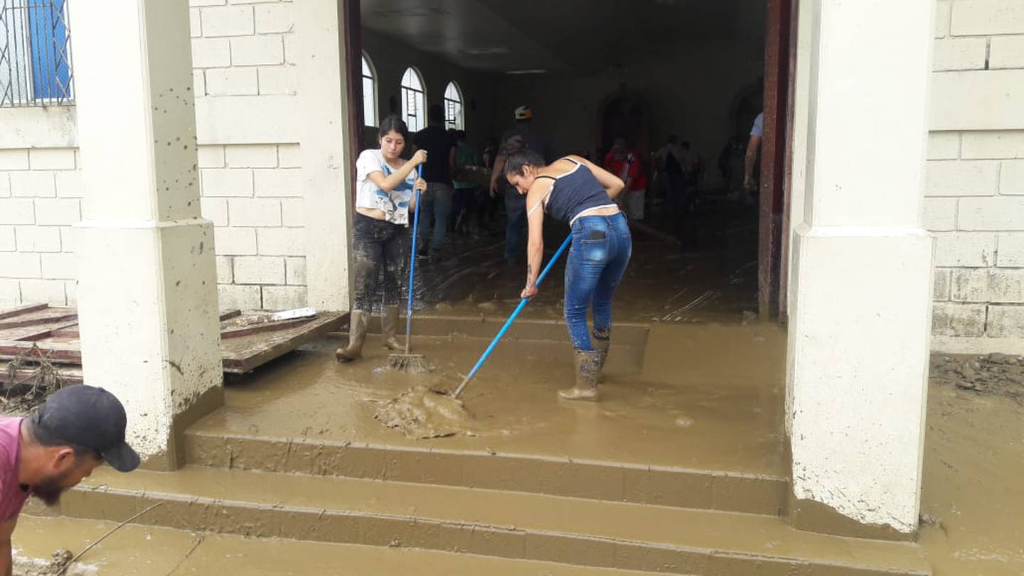 Inundación en Purisil de Orotí. Foto cortesía.
