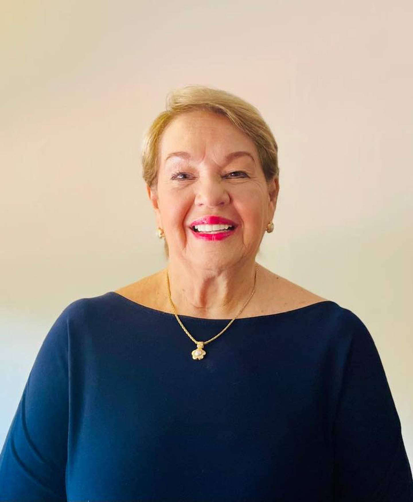 Gloria Navas Montero, del partido Nueva República, llegará el 1 de  mayo del 2022 a la Asamblea Legislativa como la diputada de mayor edad, 74 años.