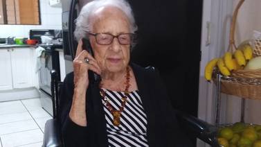 Exprimera dama Marita de Orlich cumple hoy 109 años