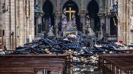 Notre Dame se alista para su primera misa después del incendio