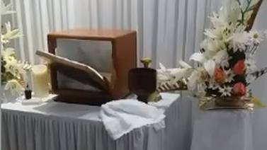 (Video) Bichos profanan sagrario en la capilla de Cuatro Cruces de Upala