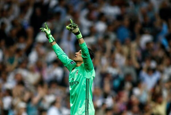 Keylor Navas jugará este domingo su partido 79 de Liga con el Real Madrid, desde la temporada 2014-15. Foto AFP