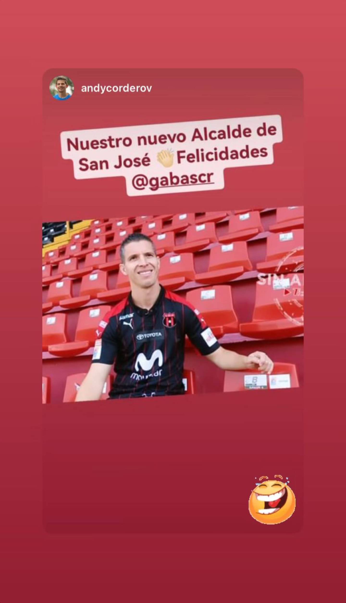 Hasta en Instagram ha respondido Pablo Gabas mensajes de sus seguidores por la comparación.