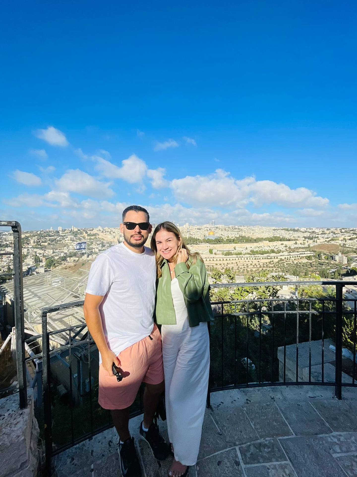 La costarricense Lauren Campos Salas, vecina de San Ramón y de 32 años, estaba el pasado 7 de octubre en Israel, justo en el Monte de los Olivos a las 10 de la mañana, cuando inició el bombardeo de Hamas.