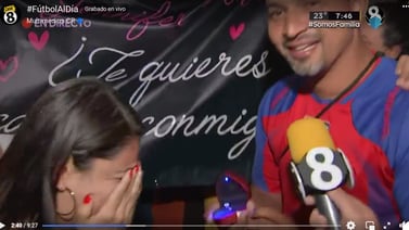 Empate de Costa Rica en México le ayudó a novio a proponerle matrimonio a su pareja (video)