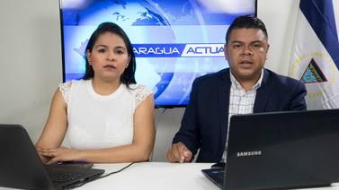 Periodistas nicaragüenses combaten a Daniel Ortega con noticiero que hacen en Aserrí
