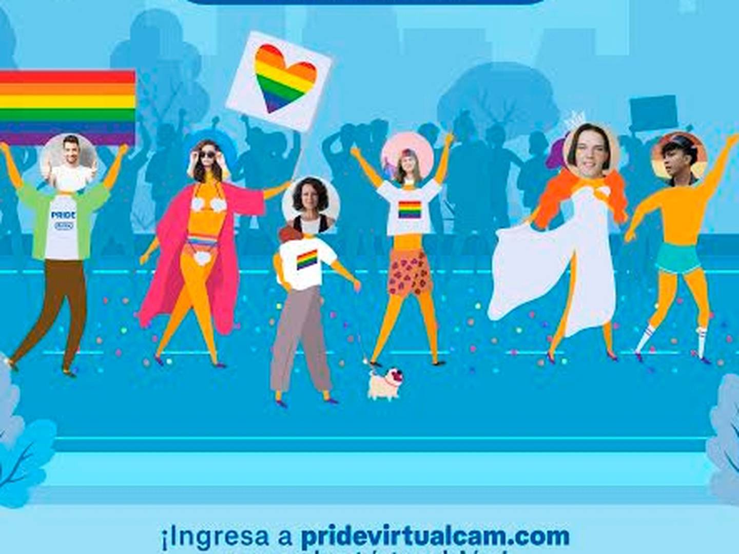 Marcha virtual Orgullo gay Durex