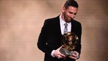 Lionel Messi gana su sexto balón de oro e impone marca