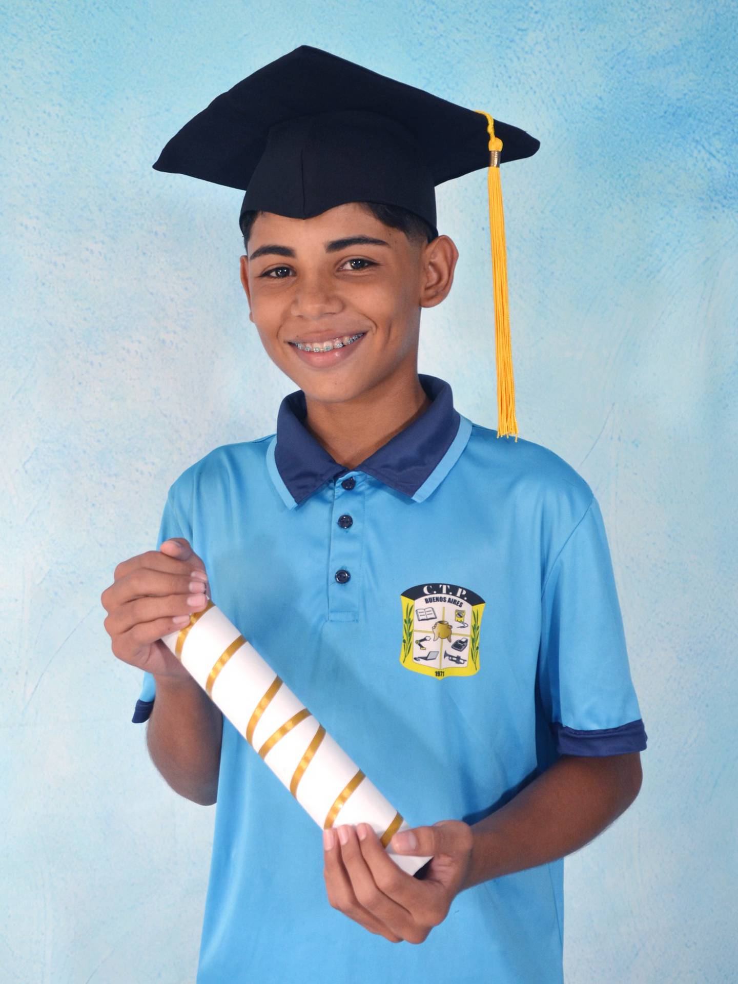 Anderson Omar Guido Fonseca, de 15 años murió ahogado luego de graduarse de noveno grado. Foto: Cortesía Karen Fonseca para La Teja