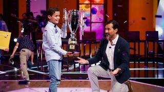 Javier Rojas, el de los ojos lindos y gran inteligencia, fue el ganador de Spelling Bee  