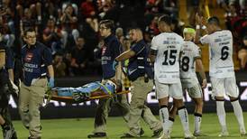 Liberia confirma impactante diagnóstico de portero Erick Sánchez que salió lesionando ante Alajuelense