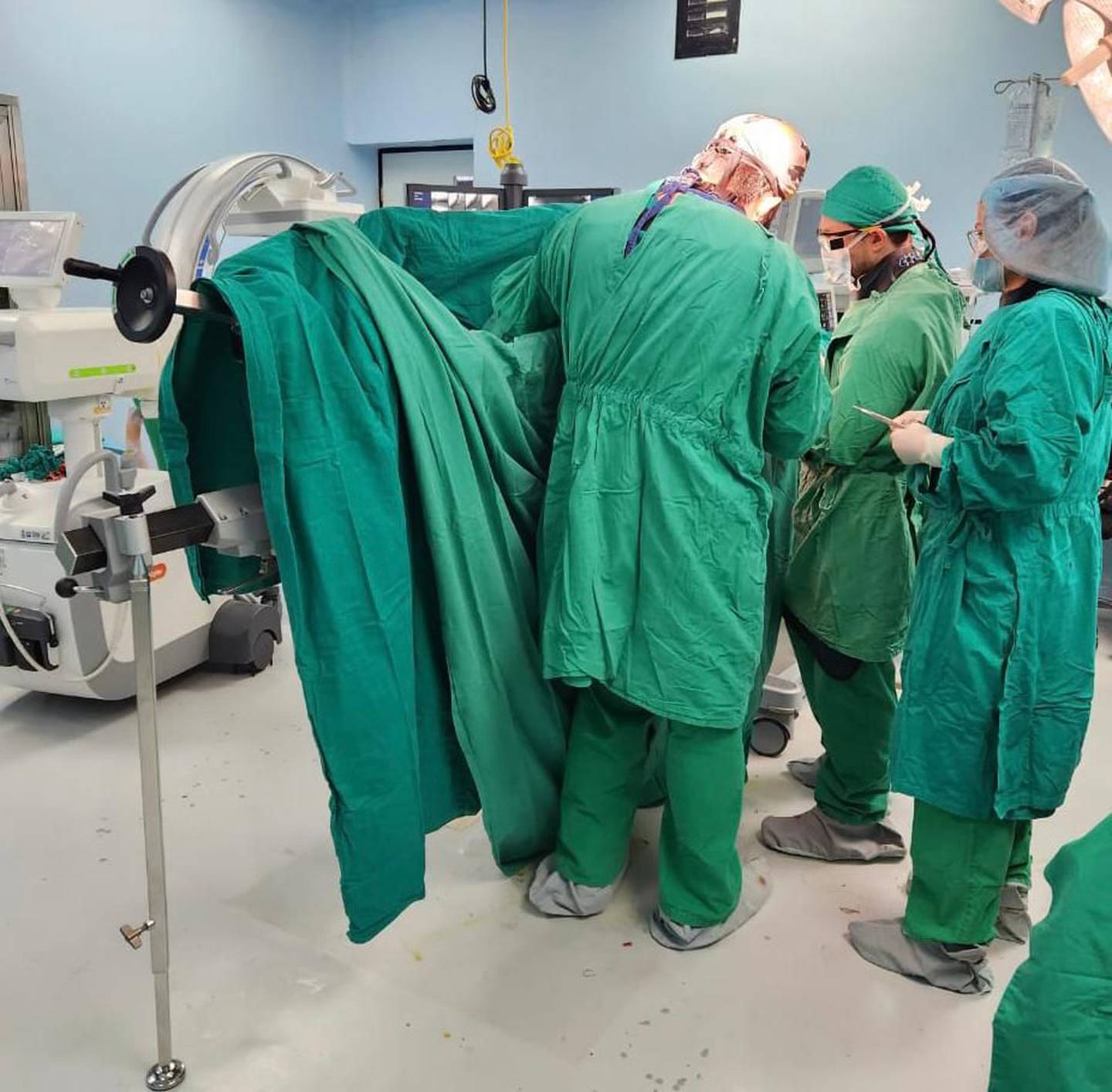 Hospital de San Vito logró hacer por primera vez una operación de cadera.