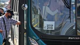 Pasajes de bus subirán entre ¢20 y ¢961 a finales de mes