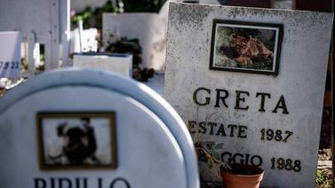 Cementerio de mascotas donde está enterrada la gallina de Mussolini cumple 100 años