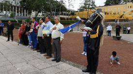Nicaragüenses se reúnen en San José para pedir libertad del obispo de Nicaragua