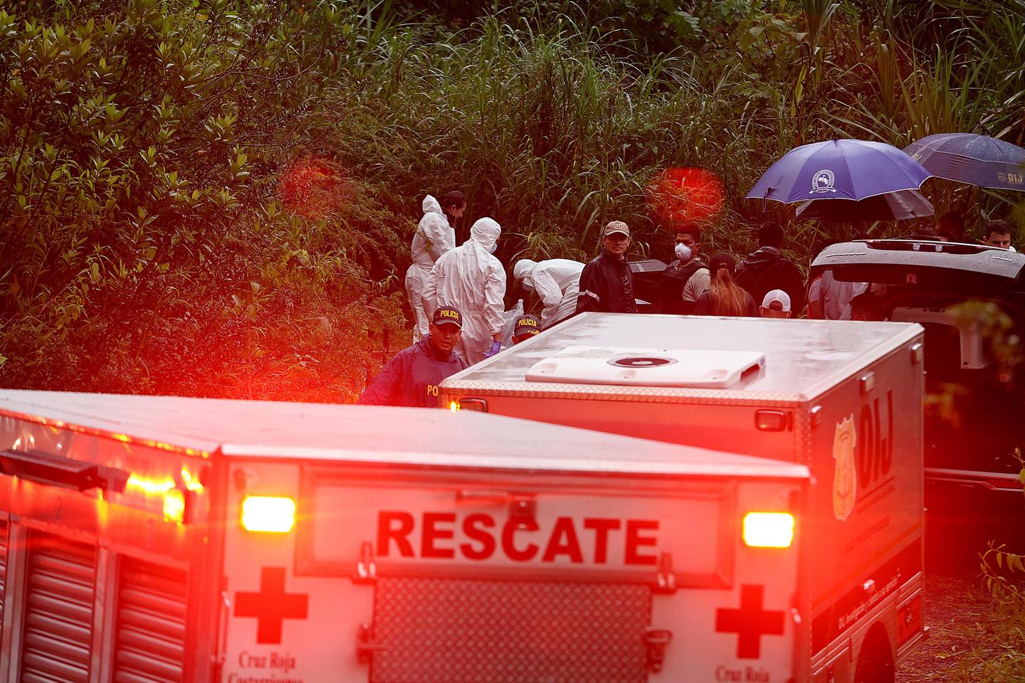 El Organismo de Investigación Judicial encontró el cuerpo de Kimberly Araya Granados, el pasado viernes 26 de abril, en un barranco en el cerro Zurquí. Foto: Rafael Pacheco Granados.