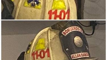 Buscan casco de bombero que se robaron de la estación de barrio México