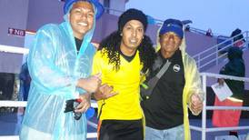 Aquiles viajó de Talamanca a Chepe para conocer a Ronaldinho