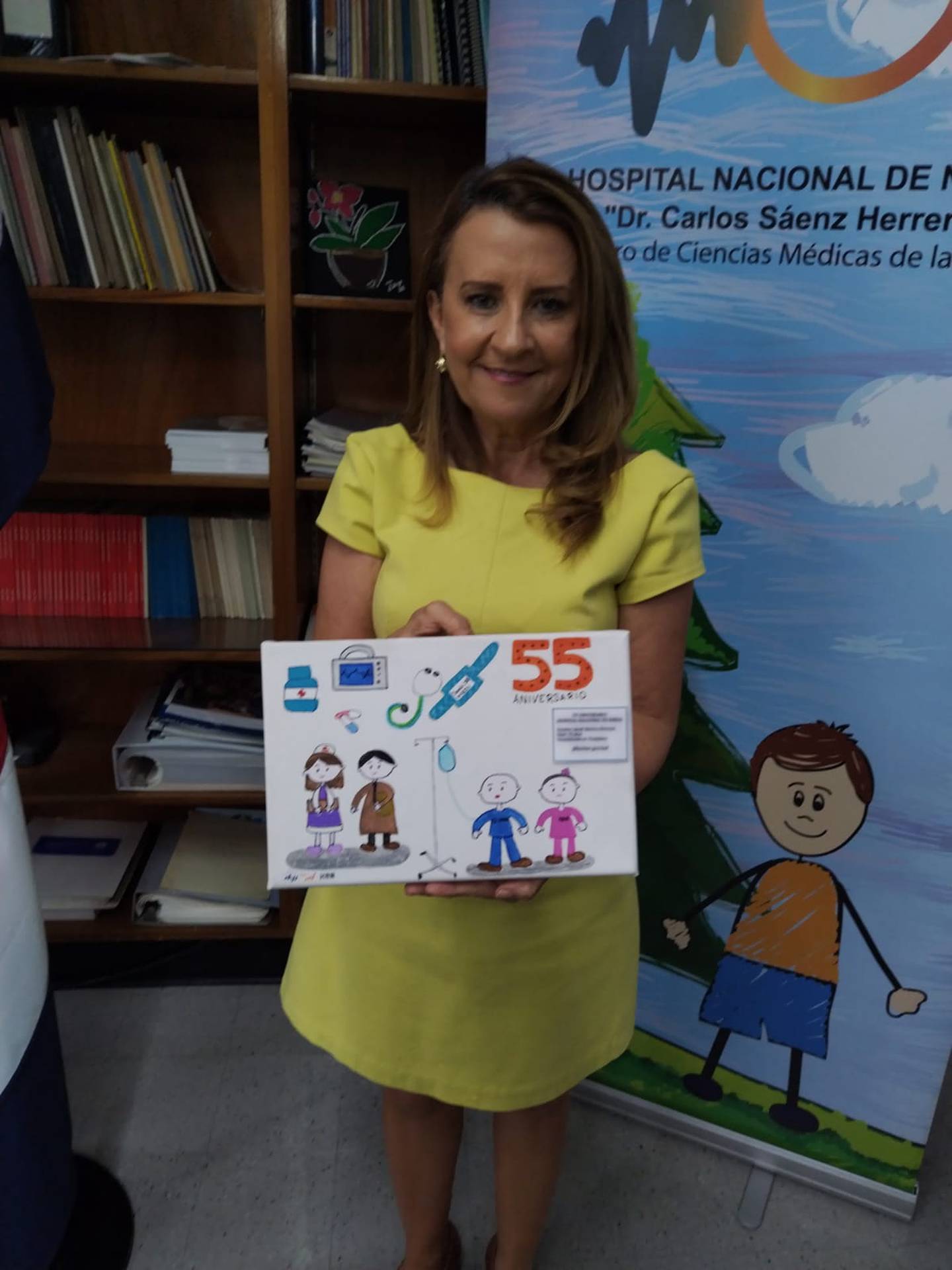 La doctora Olga Arguedas Arguedas, después de 38 años trabajando con la CCSS, los últimos 8 como directora del Hospital Nacional de Niños, se pensionó el viernes 11 de agosto del 2023. Atendió a La Teja para una entrevista en el Hospital de Niños el 15 de agosto de 2023.