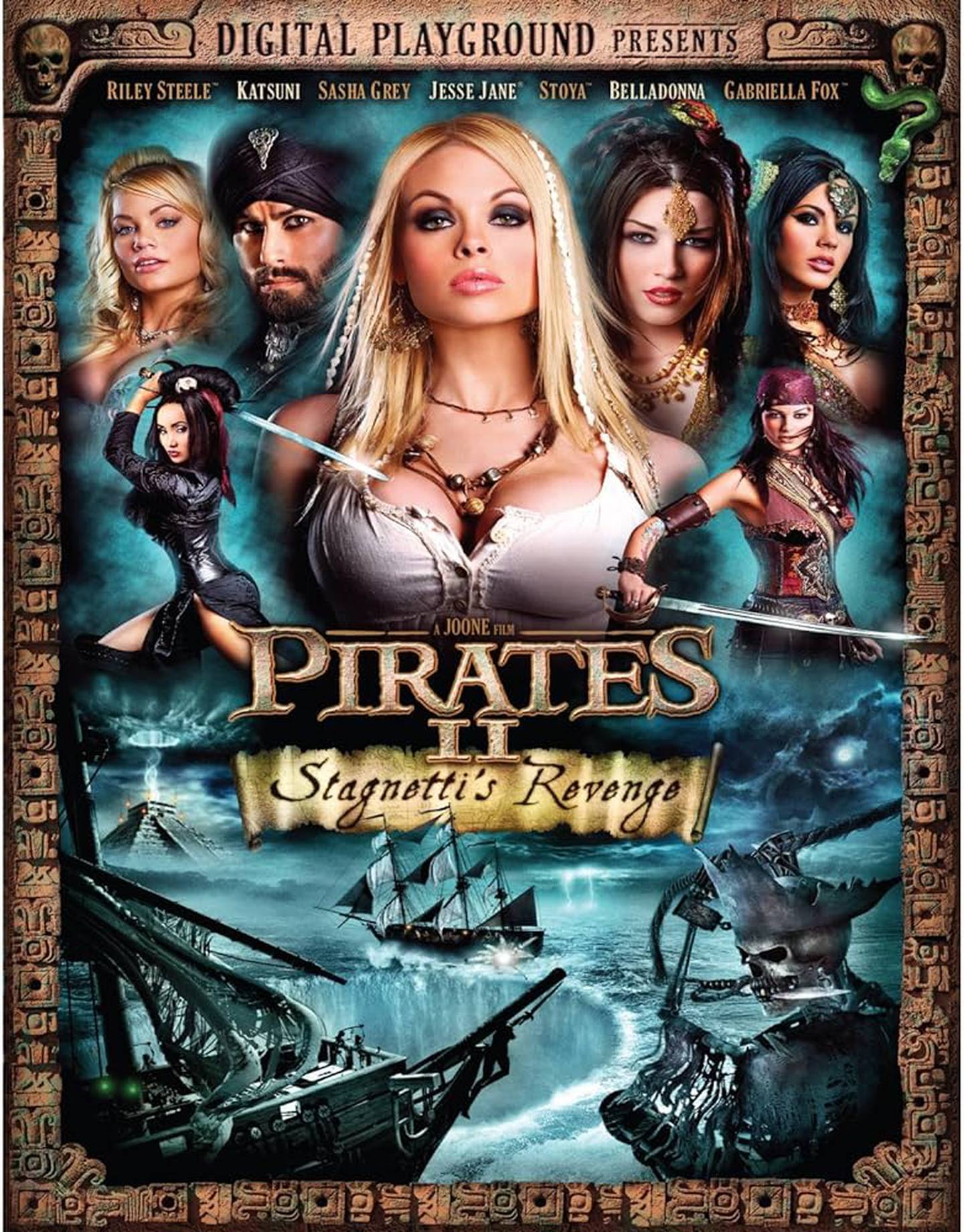 La secuela de 'Piratas' es recordada como una de las películas porno más ambiciosas. Jesse Jane fue protagonista. Foto: Amazon