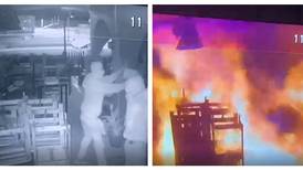 Dos hombres habrían incendiado restaurante como venganza 
