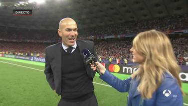 (Video) A Zinedine Zidane se le pegó el 'pura vida' de Keylor Navas