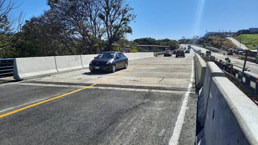 Puente sobre río Alajuela ya funciona a seis carriles en la carretera Bernardo Soto