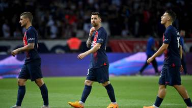 El último triste tango de Messi en el París