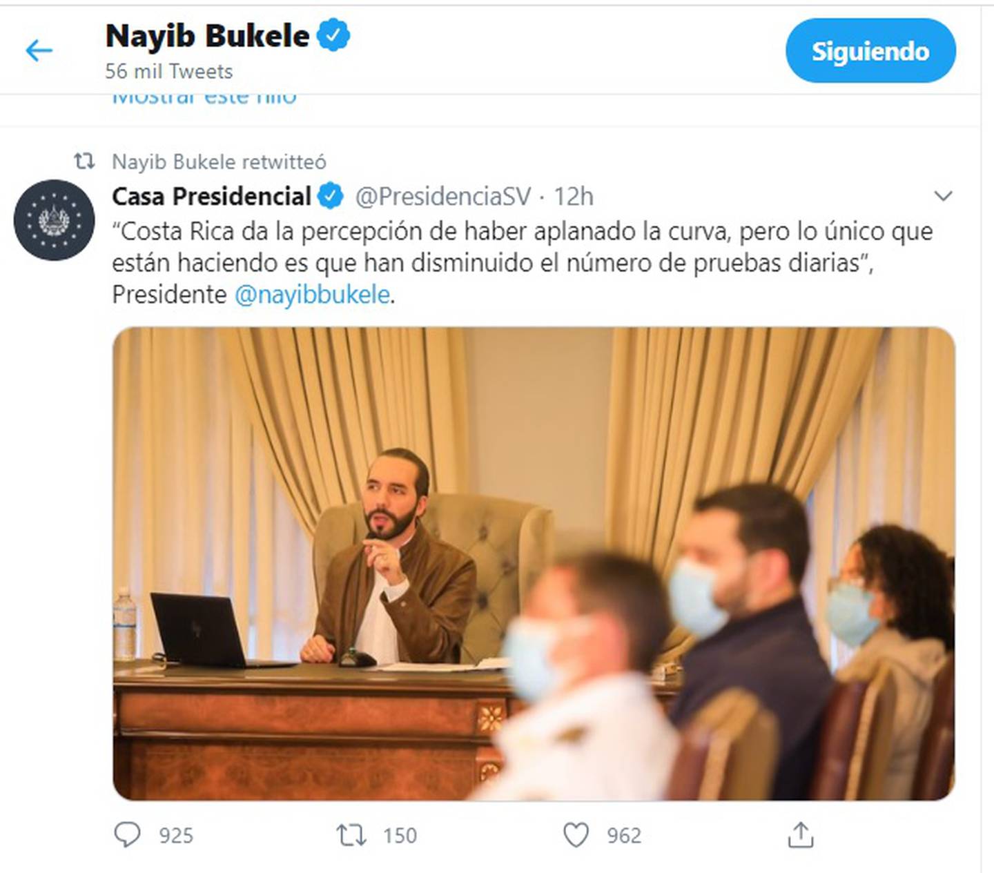 El presidente de El Salvador, que no estudió nada, le tira a Costa Rica por el Covid-19. El diputado Carlos Ricardo Benavides le responde.