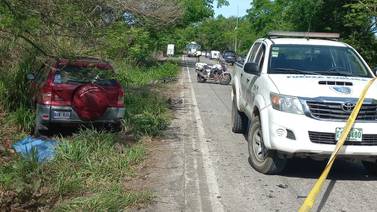 Hay presas camino a Guanacaste: Motociclista muere cuando iba para el trabajo