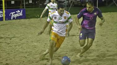 “Messi” pulseará el título para Punta Leona en   final de fútbol playa