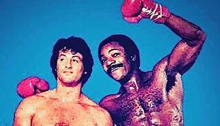 Sylvester Stallones y Carl Weathers