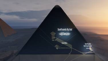 La pirámide de Keops escondió un secreto por 4.500 años
