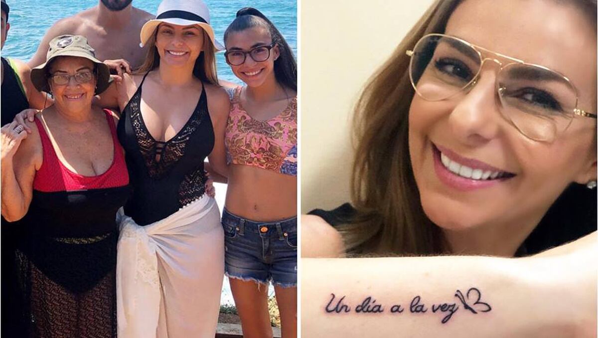 Glenda Peraza Se Tatua En Honor A Su Madre Y A Su Hija La Teja Los tatuajes de frases, suelen citar a frases famosas que se adaptan a nuestra vida, los cuales pueden involucrarse en poemas o incluso canciones. glenda peraza se tatua en honor a su