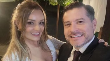 Se casó el periodista Gustavo López Cárcamo 