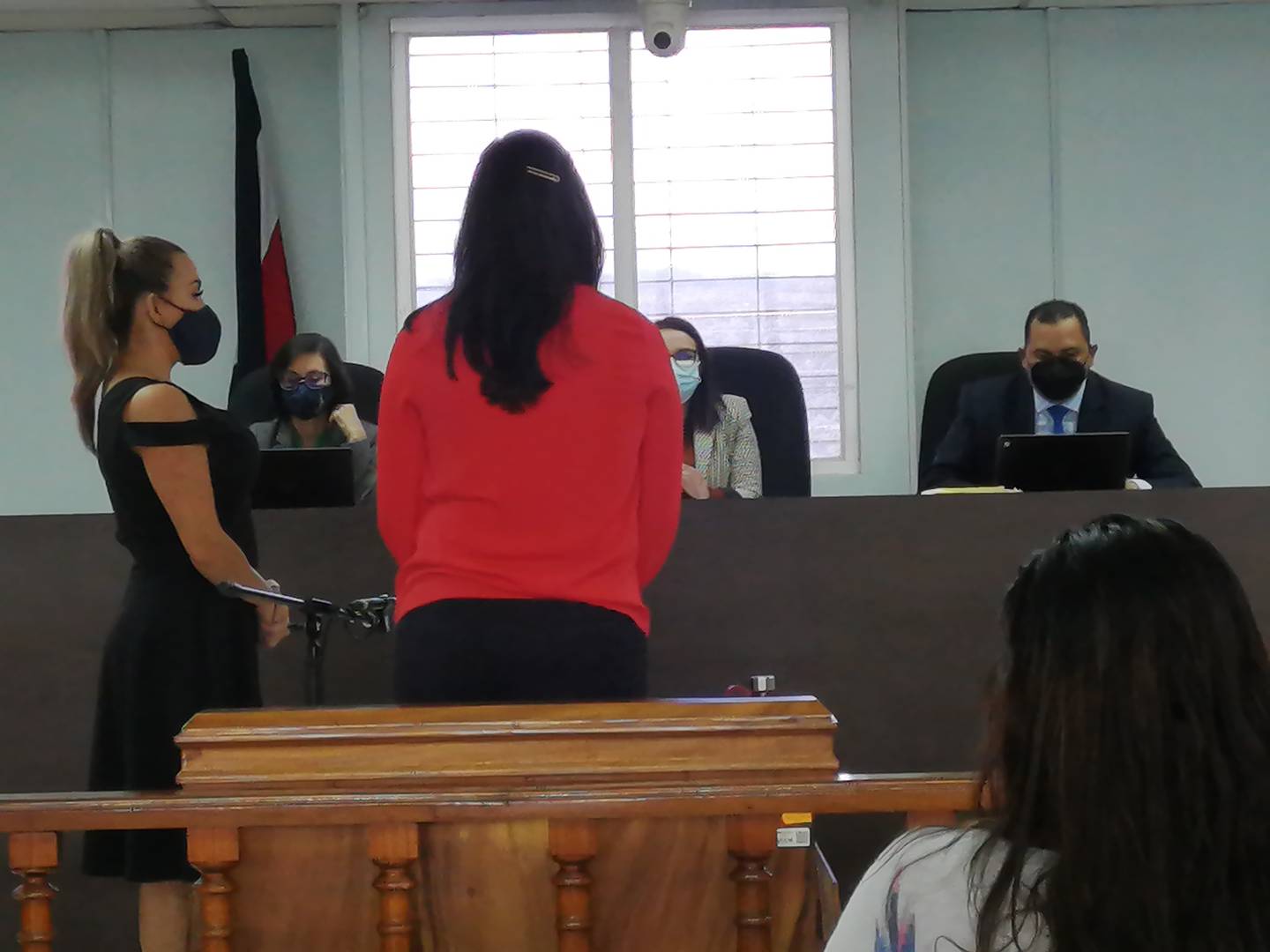 Dos especialistas de la Unidad de Análisis del Comportamiento Criminal del OIJ declararon durante el quinto día de juicio por el homicidio de Allison Bonilla. Foto Keyna Calderón.