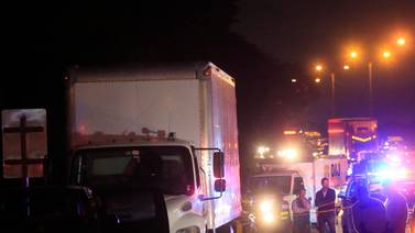 Camionero que murió en la autopista General Cañas fue asesinado de una puñalada