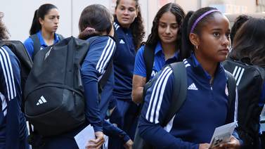 Selección femenina de Costa Rica llegó a Estados Unidos para Copa Oro sin una de sus piezas claves