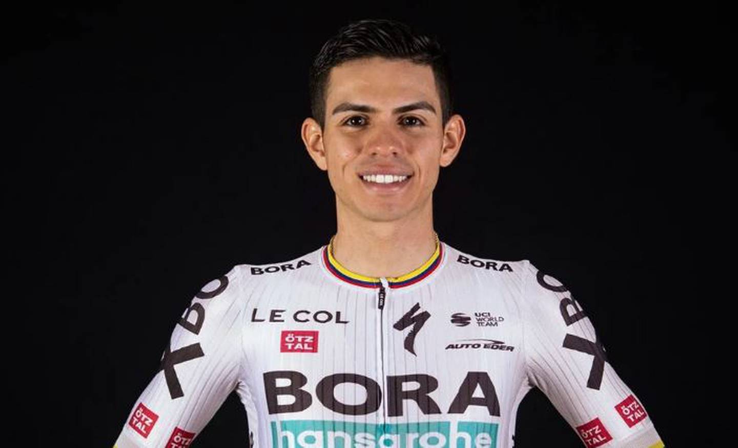 Sergio Higuita, ciclista colombiano. Twitter.