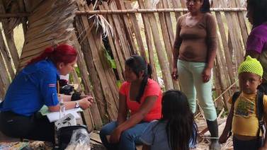 Caja atendió a 726 indígenas de Alto Telire en Talamanca 