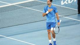 Regreso triunfal de Novak Djokovic a la pista “más especial” de su vida