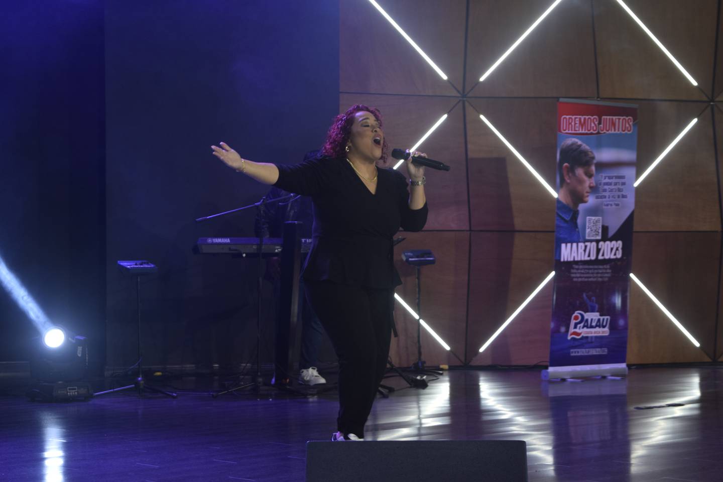 La cantante cristiana, Ingrid Rosario, visitó Costa Rica esta semana que recién termina como parte de las actividades de lanzamiento del Festival Palau 2023