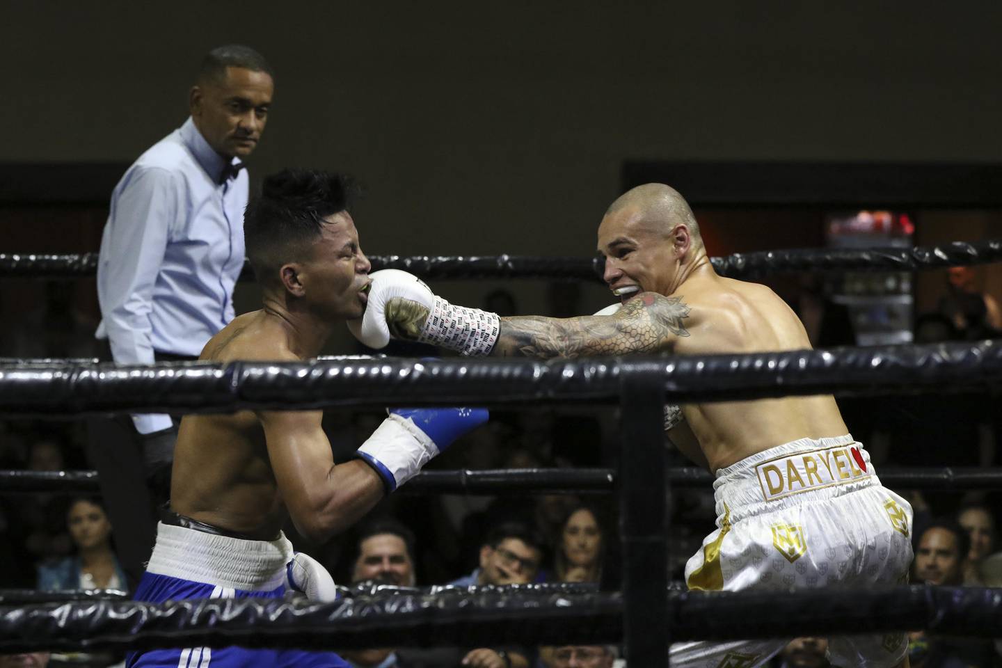 David “Medalita” Jimenez increases his unbeaten in-ring record and points to the US