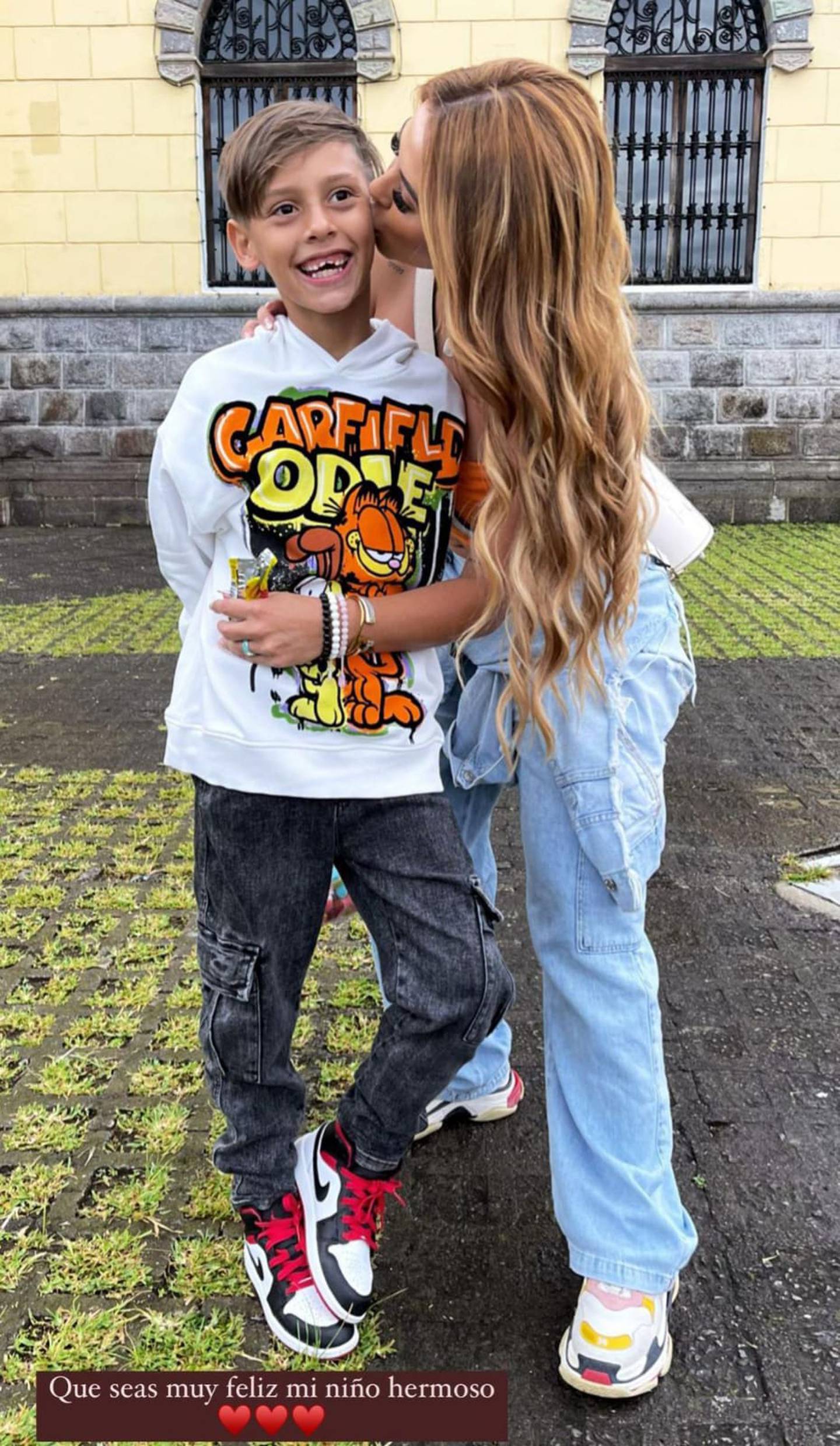 Thiago es un rostro habitual en el Instagram de Keyla Sánchez. La presentadora de 'Calle 7' compartió esta bonita foto con su hijo. Foto: Instagram