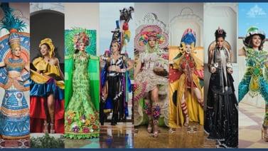 Candidatas a Miss Nicaragua 2021 se lucen con hermosos trajes típicos 