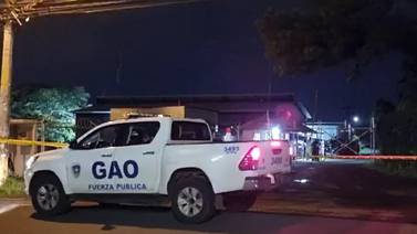 Hombre muere tras recibir balazo en la espalda en Alajuela 