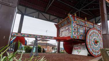 ¡La carreta más grande del mundo! Vea cómo la restauraron en la Feria del Mueble y Artesanías de Sarchí